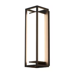 Lucande Lámparas Banetti Aplique Exterior H50 Black - Lucande