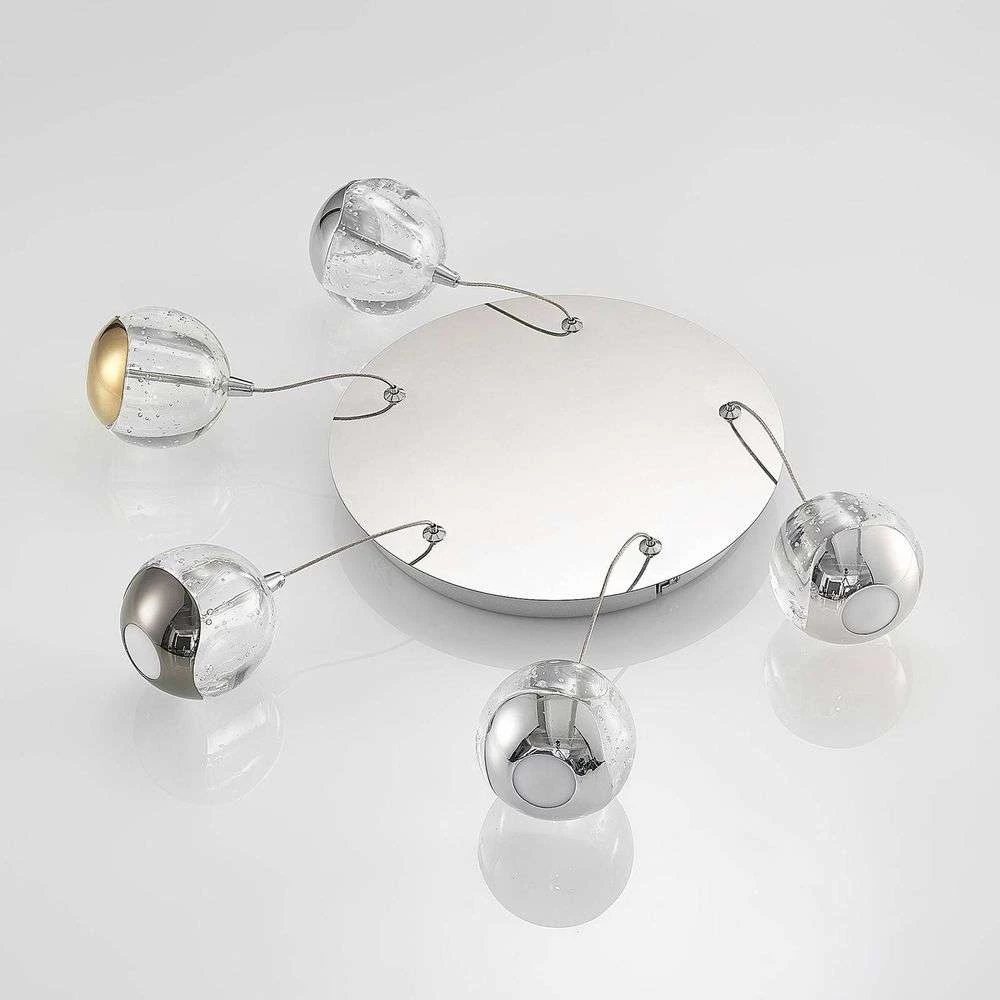 Lucande Lámparas Meriton 5 Cluster Lámpara Colgante - Lucande 6 Lucande Lámparas Meriton 5 Cluster Lámpara Colgante - Lucande - Imagen 6