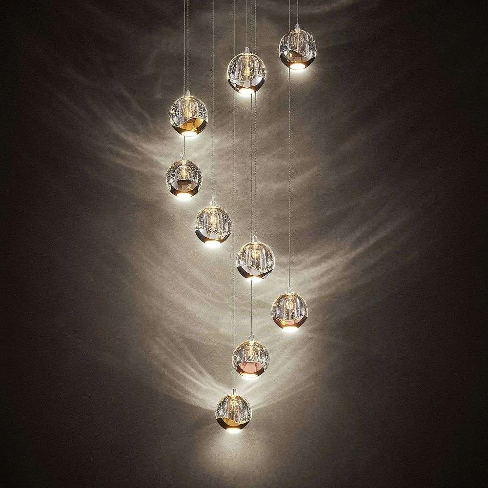 Lucande Lámparas Meriton 9 Cluster Lámpara Colgante - Lucande 3 Lucande Lámparas Meriton 9 Cluster Lámpara Colgante - Lucande - Imagen 3