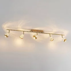 Lucande Lámparas Kilio 5 Lámpara De Techo Gold - Lucande 9 Lucande Lámparas Kilio 5 Lámpara De Techo Gold - Lucande -Lucande Tienda de ventas 42519117439685