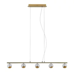 Lucande Lámparas Kilio 5 Lámpara Colgante Gold - Lucande -Lucande Tienda de ventas 42519117440262