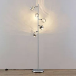 Lucande Lámparas Kilio Lámpara De Pie Dim. Chrome - Lucande -Lucande Tienda de ventas 42519117440714