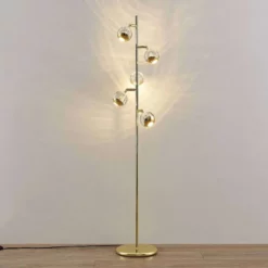 Lucande Lámparas Kilio Lámpara De Pie Dim. Gold - Lucande -Lucande Tienda de ventas 42519117440884