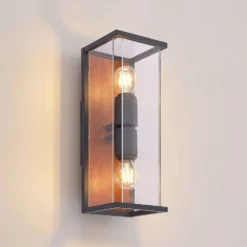 Lucande Lámparas Elwin 2 Aplique Exterior - Lucande -Lucande Tienda de ventas 42519117444395