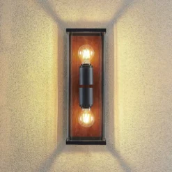 Lucande Lámparas Elwin 2 Aplique Exterior - Lucande -Lucande Tienda de ventas 42519117444396