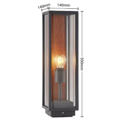 Lucande Lámparas Elwin Lámpara Exterior/Jardín H50 Alu - Lucande -Lucande Tienda de ventas 42519117444464