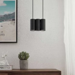 Lucande Lámparas Cesur 3 Lámpara Colgante Black - Lucande 8 Lucande Lámparas Cesur 3 Lámpara Colgante Black - Lucande -Lucande Tienda de ventas 4251911745368 3