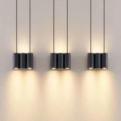 Lucande Lámparas Cesur 9 Lámpara Colgante Black - Lucande -Lucande Tienda de ventas 4251911745405 5