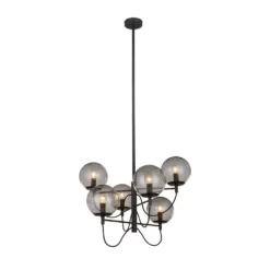 Lucande Lámparas Sotiana 6 Lámpara Colgante Black - Lucande -Lucande Tienda de ventas 4251911746525 4