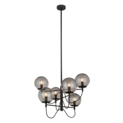 Lucande Lámparas Sotiana 6 Lámpara Colgante Black - Lucande -Lucande Tienda de ventas 4251911746525 5