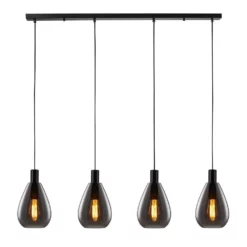 Lucande Lámparas Marvelos 4 Lámpara Colgante Smoke - Lucande -Lucande Tienda de ventas 4251911753073 3