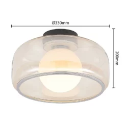 Lucande Lámparas Tellima LED Lámpara De Techo Smoke - Lucande -Lucande Tienda de ventas 4251911754377 4