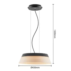 Lucande Lámparas Jusanna LED Lámpara Colgante Opal - Lucande -Lucande Tienda de ventas 4251911754384 4