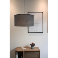 Lucande Lámparas Hina Lámpara Colgante Gris/Negro - Lucande -Lucande Tienda de ventas Hina Pendel lampemesteren 3